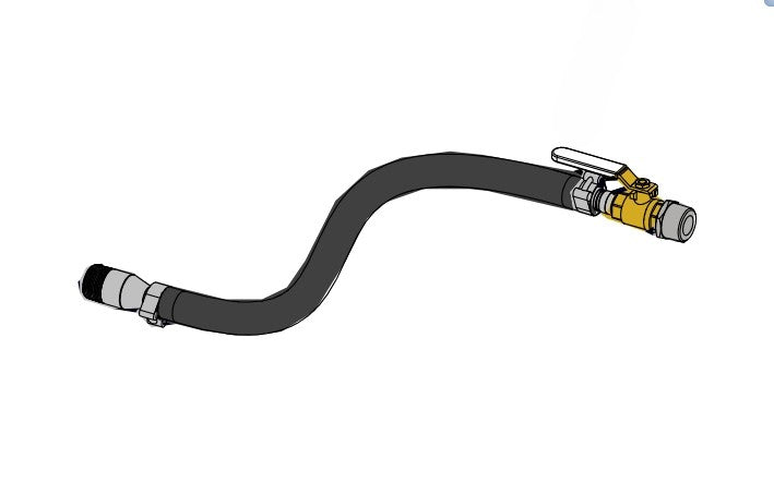Priming Chamber Suction Hose with Isolation Valve