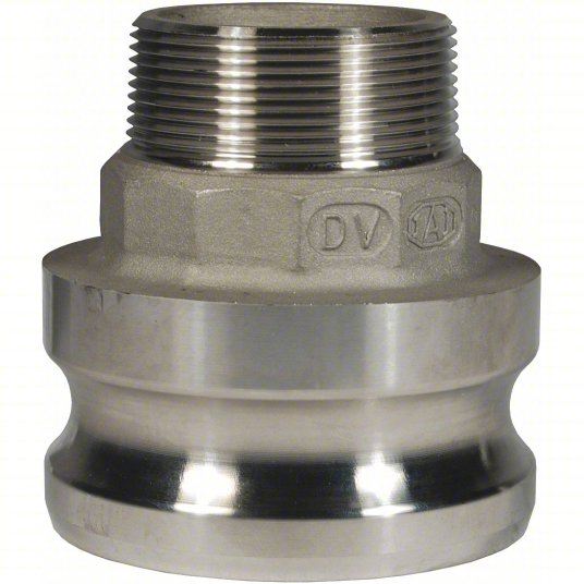 Male Camlock X Male NPT Aluminum