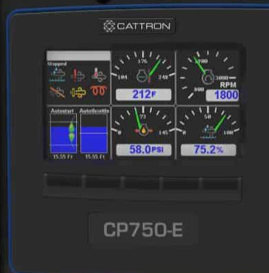 750E Replacement Display