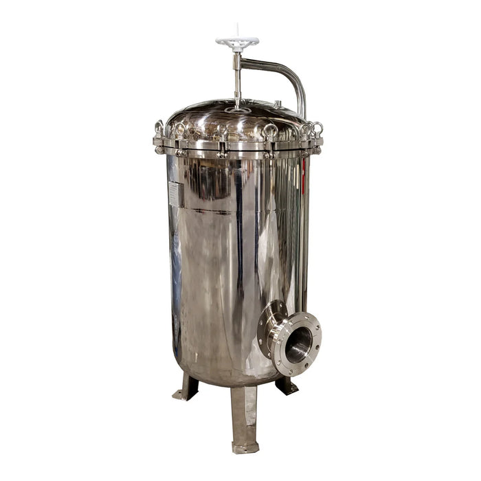#2 304 Stainless Steel 6 Bag Multi-Filter Housing, 6 Inch Flange In/Out-100 psi