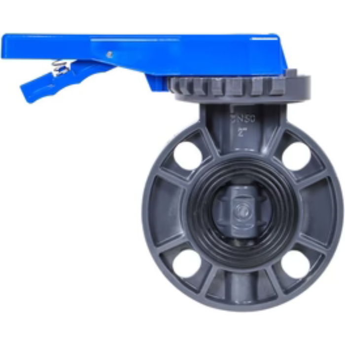 2" PVC Butterfly Valve Wafer Style