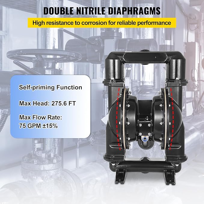 2" Air-Operated Double Diaphragm Pump