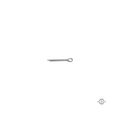 Vacuum Pump Cotter Pin