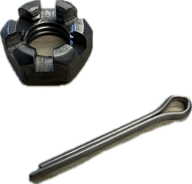 Vacuum Pump Castle Nut and Cotter Pin SS