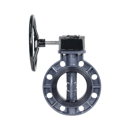 6" PVC Butterfly Valve Wafer Style