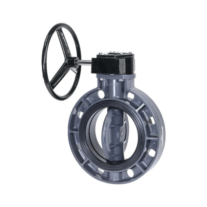 8" PVC Butterfly Valve Wafer Style