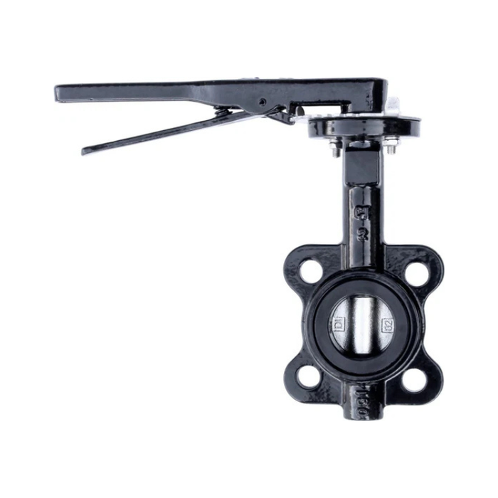 2" Cast Iron Butterfly Valve Wafer Style
