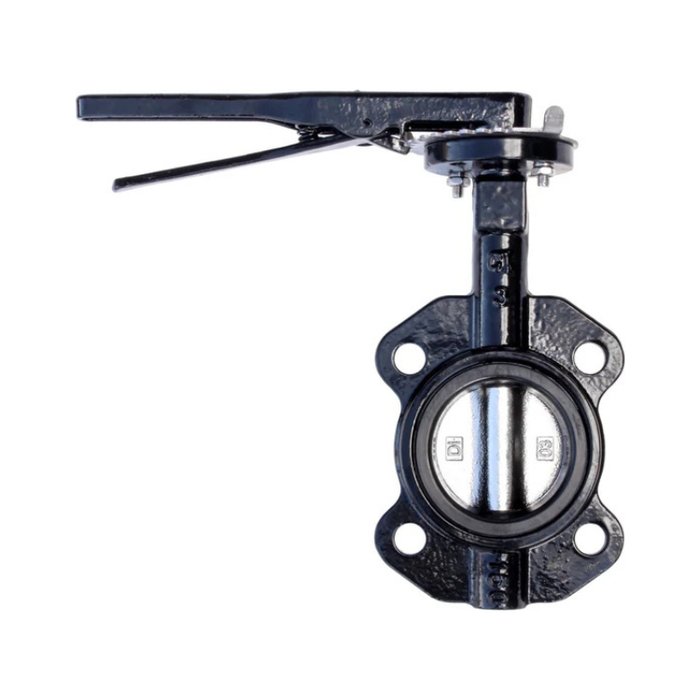 3" Cast Iron Butterfly Valve Wafer Style