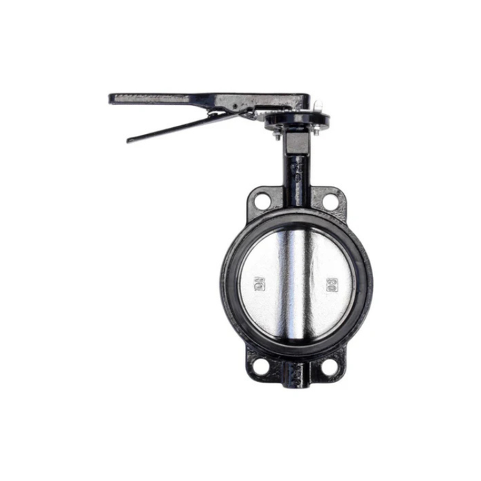 6" Cast Iron Butterfly Valve Wafer Style