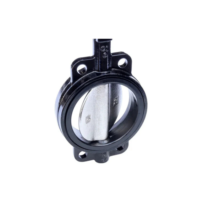 6" Cast Iron Butterfly Valve Wafer Style