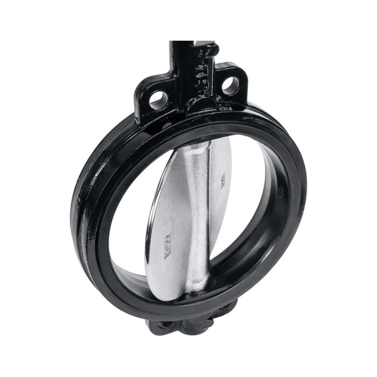 10" Cast Iron Butterfly Valve Wafer Style
