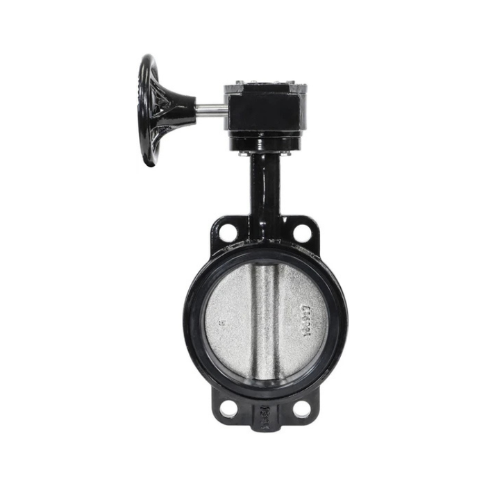 6" Cast Iron Butterfly Valve Wafer Style