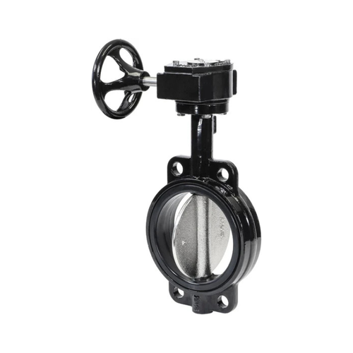 6" Cast Iron Butterfly Valve Wafer Style