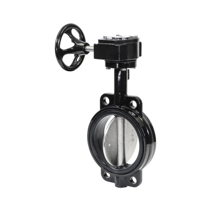 6" Cast Iron Butterfly Valve Wafer Style