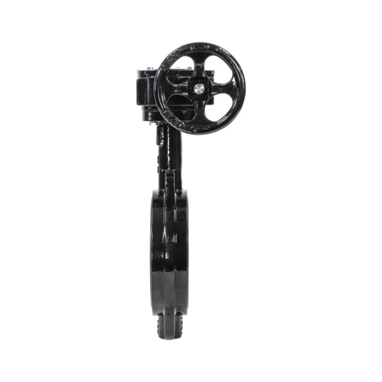 6" Cast Iron Butterfly Valve Wafer Style