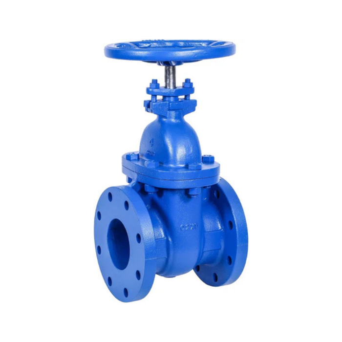 4" Cast Iron Gate Valve Metal Seated NRS