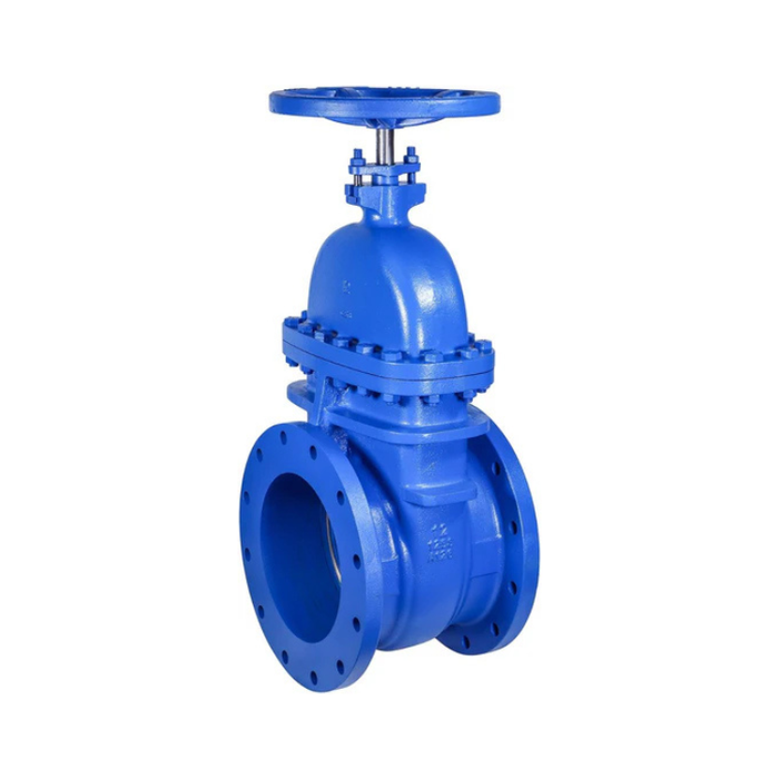 12" Cast Iron Gate Valve Metal Seated NRS