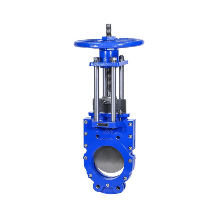 6" Ductile Iron Knife Gate Valve EPDM Seat RS