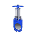 12" Ductile Iron Knife Gate Valve EPDM Seat RS
