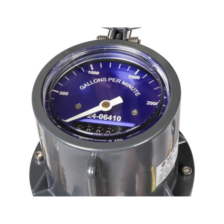 McCrometer 8" Saddle Flow Meter