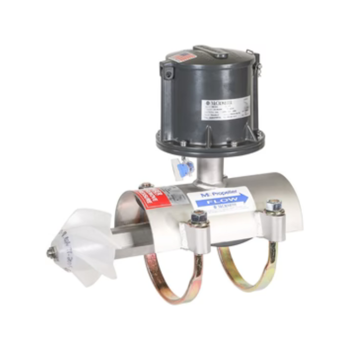 McCrometer 4" Saddle Flow Meter