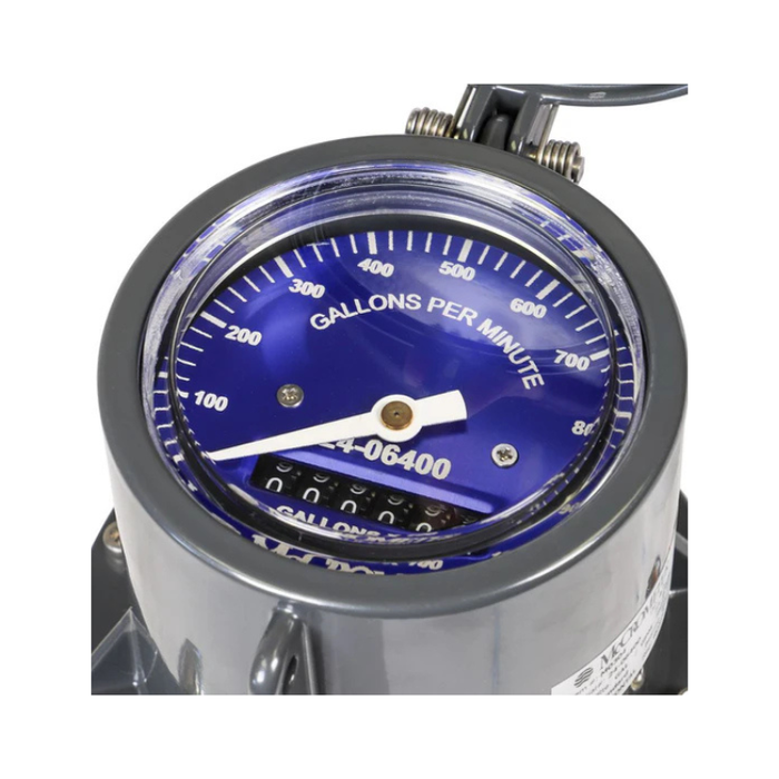 McCrometer 4" Saddle Flow Meter