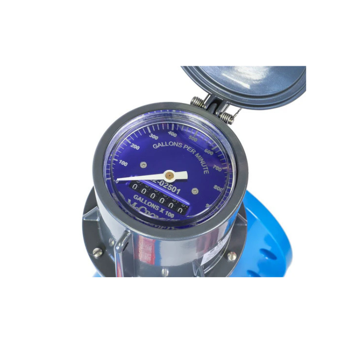 McCrometer 4" Propeller Flow Meter Flanged