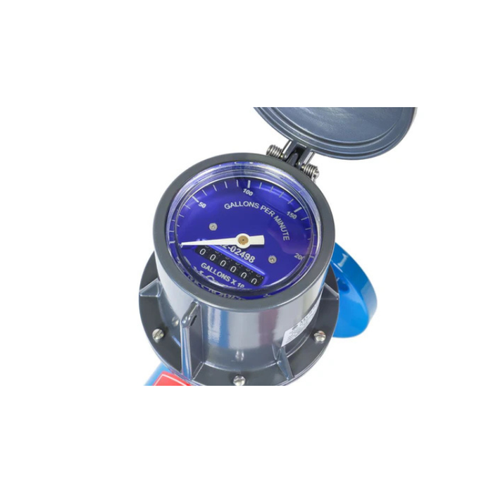 McCrometer 2" Propeller Flow Meter Flanged