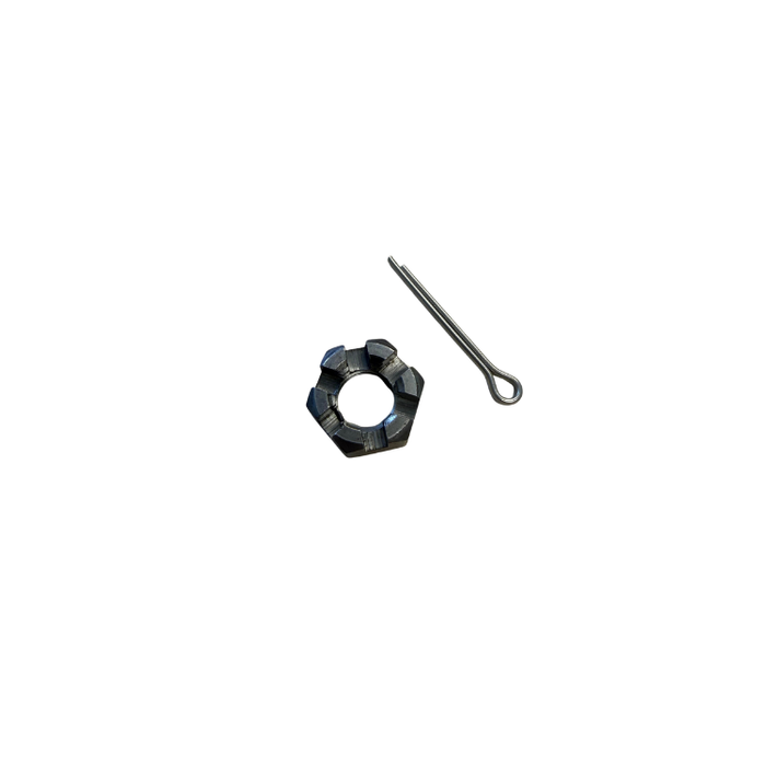 Vacuum Pump Castle Nut and Cotter Pin SS — Rental Pump Parts