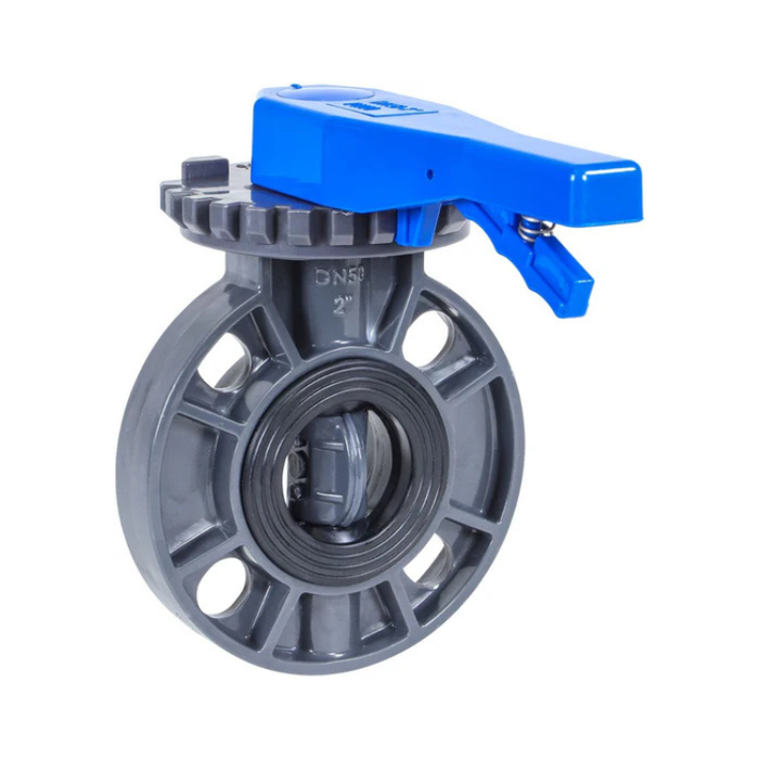 2" PVC Butterfly Valve Wafer Style