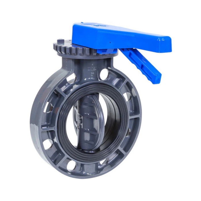 6" PVC Butterfly Valve Wafer Style