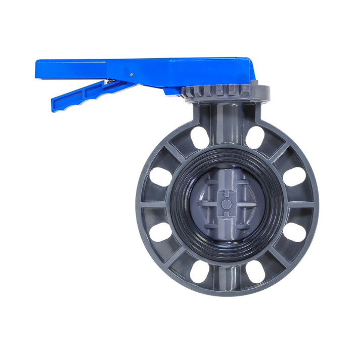 4" PVC Butterfly Valve Wafer Style