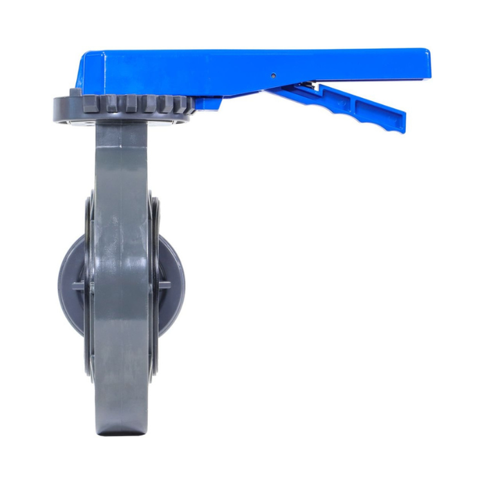 4" PVC Butterfly Valve Wafer Style