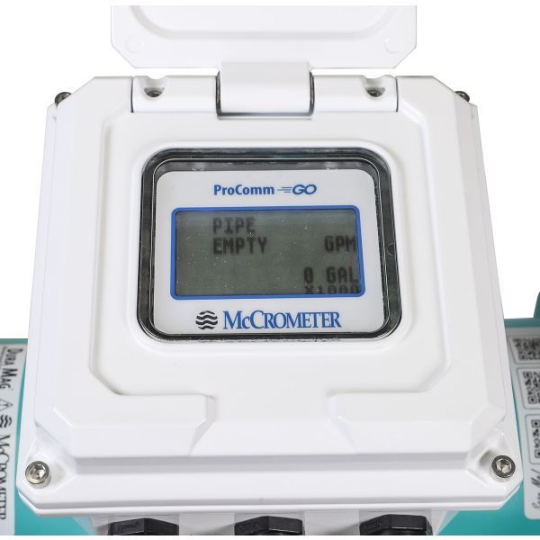McCrometer 8" Dura Mag Electromagnetic Flow Meter