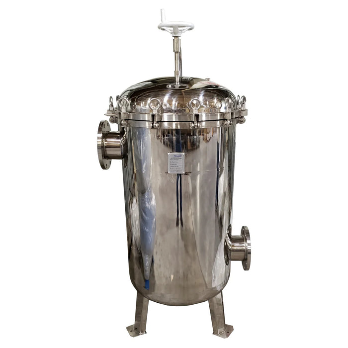 #2 304 Stainless Steel 6 Bag Multi-Filter Housing, 6 Inch Flange In/Out-100 psi