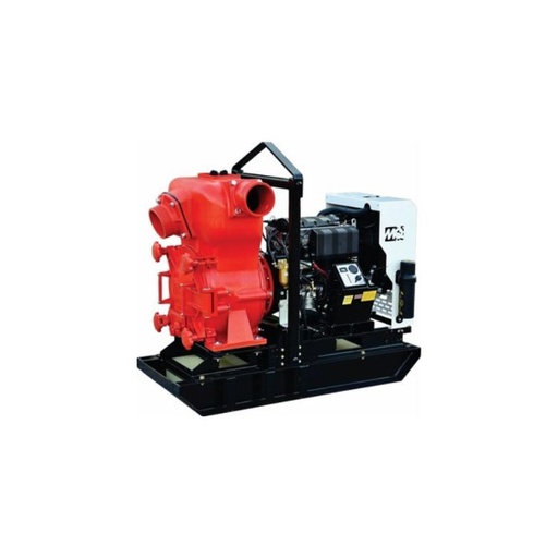 [MQ62TKS-RPP] MultiQuip MQ62TKS 6" Trash Pump, Skid Mount