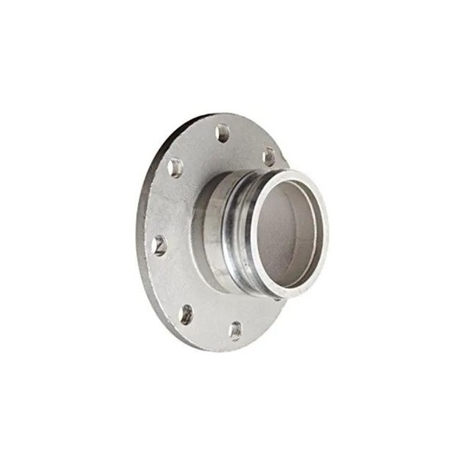 [6MCAMXFAL-RPP] 6" Male Camlock x Flange Fitting Aluminum